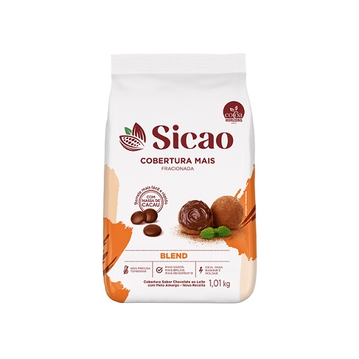 Cobertura Mais Fracionada Blend 1,01kg Gotas - Sicao