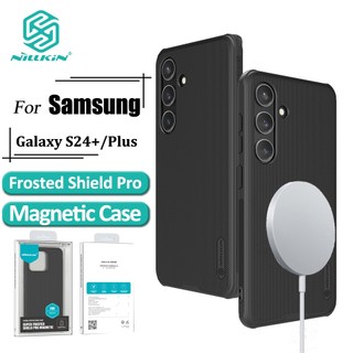 Capa Magnética Nillkin Magnetic Shield Pro Para Samsung Galaxy S24 Plus/S24 + Prova De Choque em Oferta na Shopee