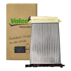 Radiador Alumínio - Fiat Uno / Prêmio / Fiorino 2008 2009 2010 2011 - Valeo