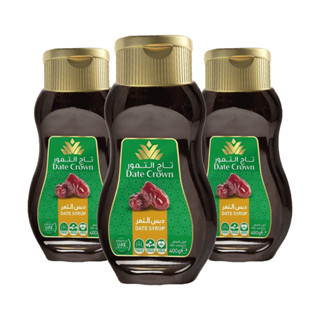 Kit 3 Un. Xarope De Tâmara Date Crown 400G