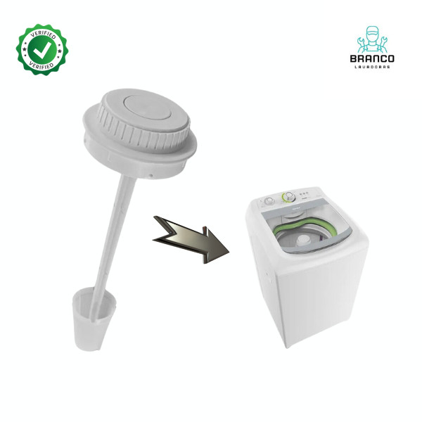Filtro Completo De Fiapos com Tampa Agitador 8 Blades Lavadora Brastemp/Consul em Oferta na Shopee