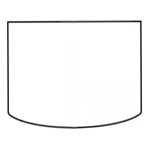 Tampa De Vidro Curvada Fogão Brastemp 73,3x56,5cm