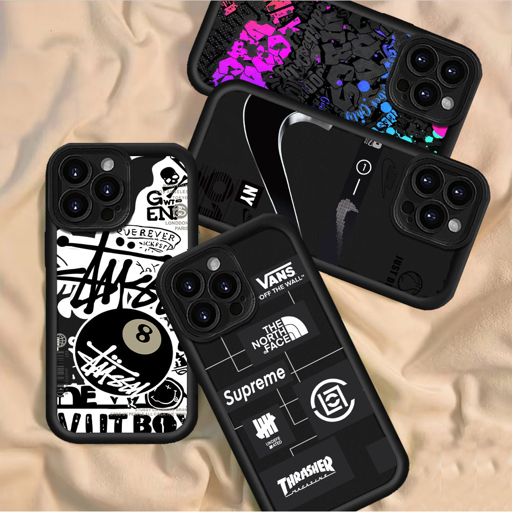 Legal Estilo Escuro Maré Caso Para Samsung S24 Ultra S24 Plus S23 S22 S21 M34 F34 A15 A14 A13 A55 A35 A54 S23FE S22ultra