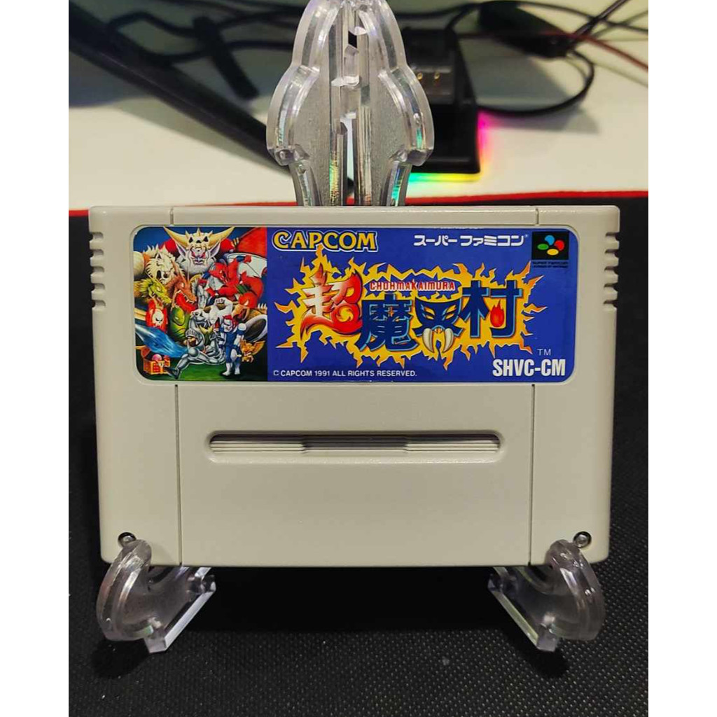 Jogo Super Ghouls'n Ghosts snes Original Salvando chohmakaimuru ,Game,Fita,Cartucho Super Nintendo.