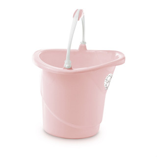 Balde Bebê Adoleta Fofura 13 Litros Rosa Claro em Oferta na Shopee