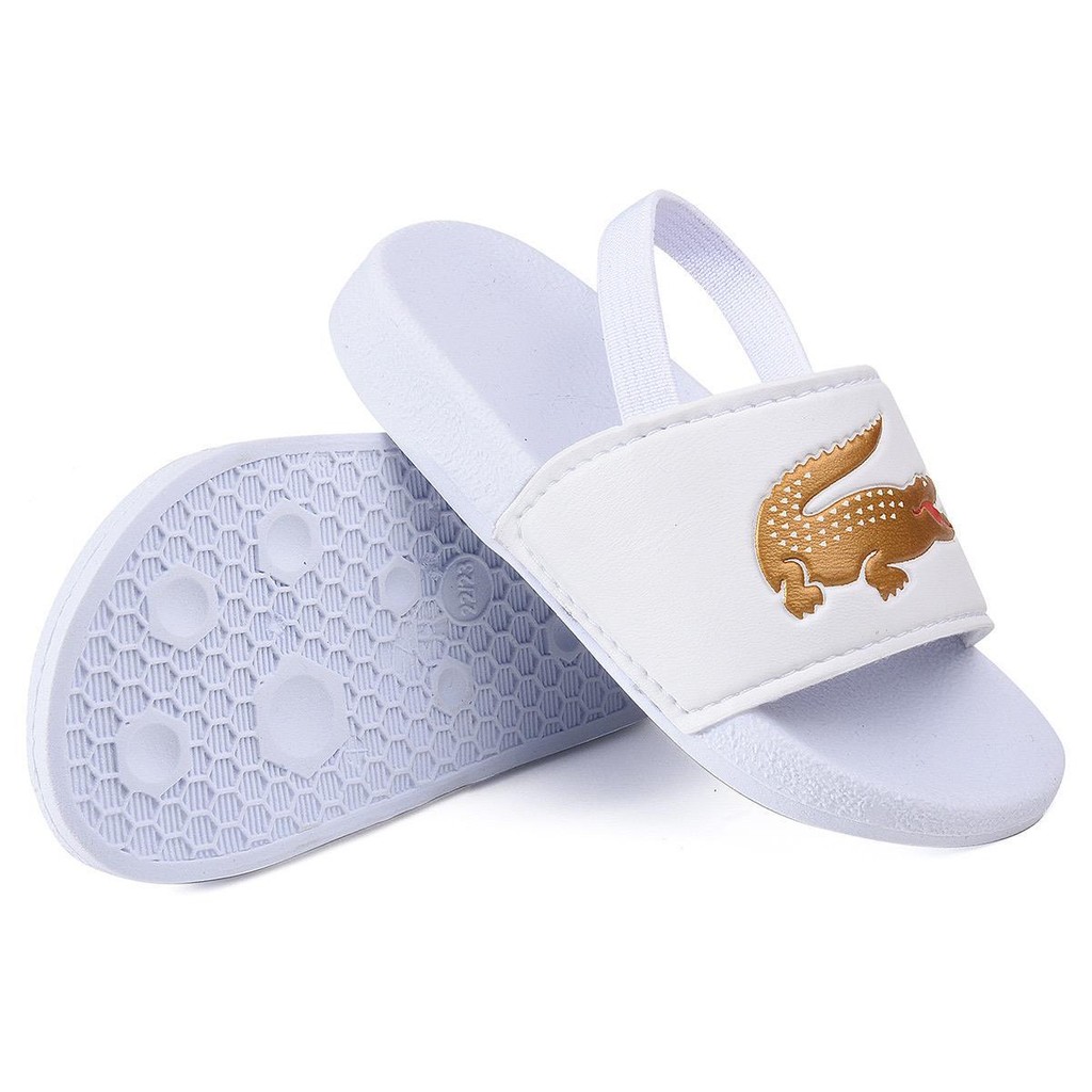 Chinelo Sandália Baby Jacaré Macio Confortável Com Elástico 16/17ao24/25