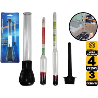 Teste Testador de Bateria Analógico Densímetro Western BH-1 em Oferta na Shopee