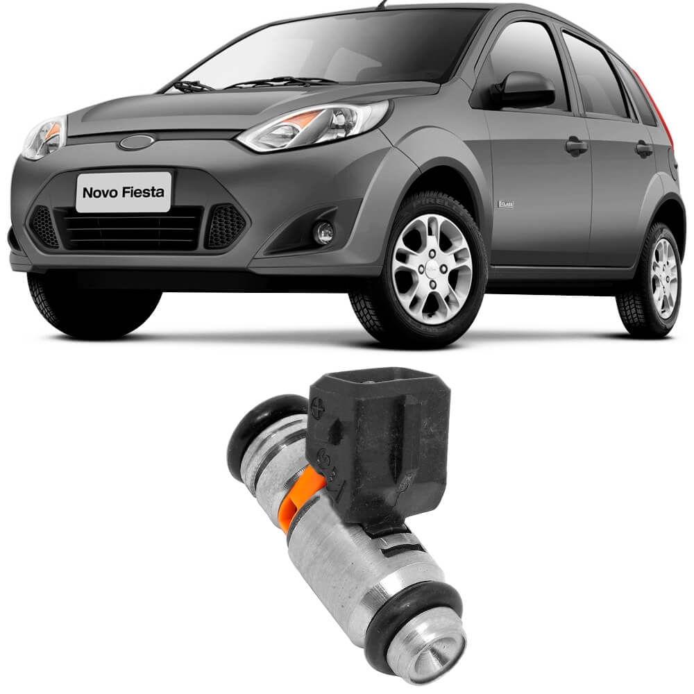 Bico Injetor Ford Fiesta Hatch 1.0 1.6 8v 2000 A 2014 Ete