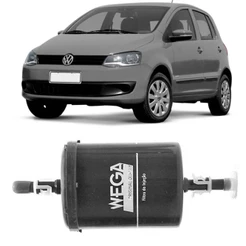 Filtro Combustivel Volkswagen Fox 1.0 2004 A 2013 Wega