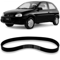 Correia Alternador Chevrolet Corsa 95 A 2012 Micro V Gates