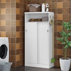 Armário Utilitário Multiuso 2 Portas Carraro