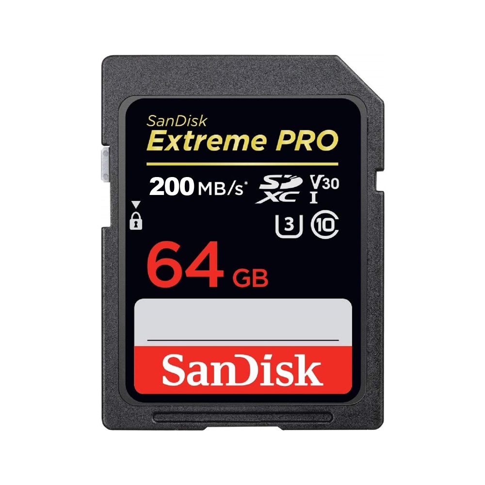 Cartão Memória Sdxc Sandisk 64gb Extreme Pro V30 200Mbs em Oferta na Shopee
