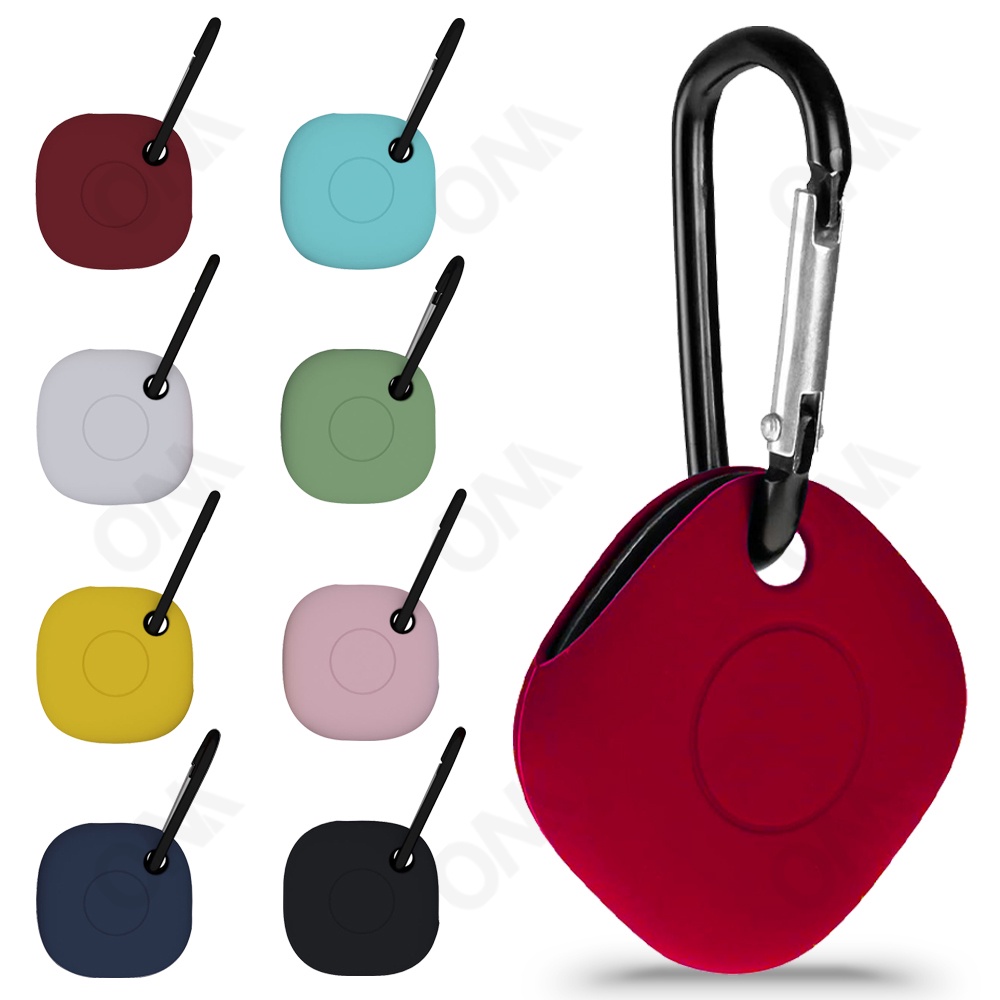 Capa Protetora Portátil SmartTag Para Samsung Galaxy/Smart Tag Plus De Pele Em Silicone Macio