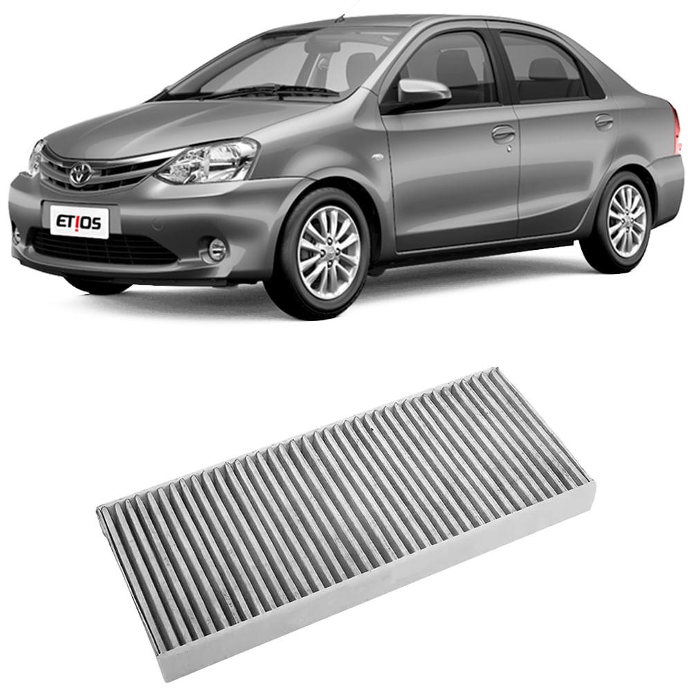 Filtro Cabine Ar Condicionado Toyota Etios 1.3 1.5 12 a 21 em Oferta na Shopee
