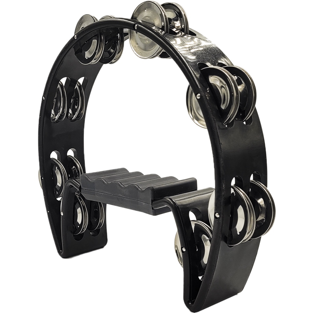 Pandeiro Meia Lua Tennessee Liverpool Pandeirola Preto Fosco