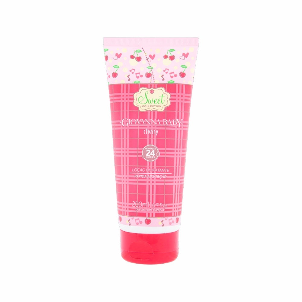 Loção Hidratante Giovanna Baby Cherry 200Ml - Beauty