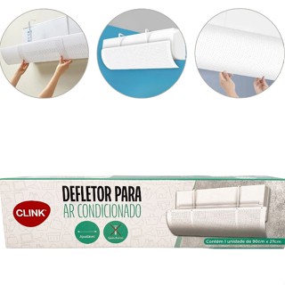 Defletor de Ar Condicionado Retrátil Ajustavel Fácil Instalação Casa Sala Ambiente Quarto Escritório Empresa Ar Frio Calor