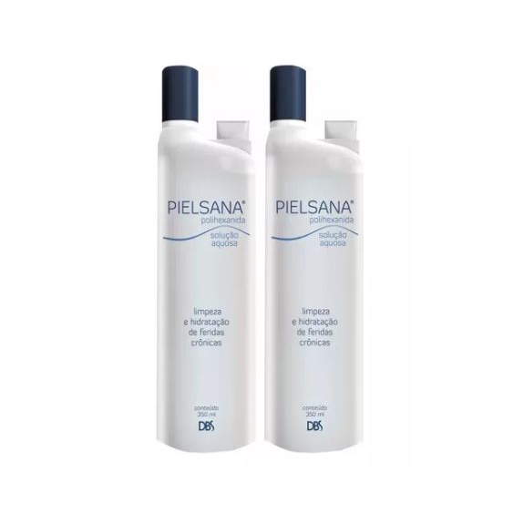 Pielsana Polihexanida Solução Aquosa 350ml 2 Unidades
