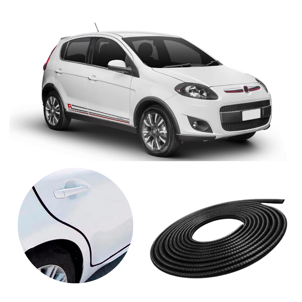 Borracha Protetora Borda Porta Veículo Pálio em Oferta na Shopee