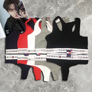 Conjunto de Roupas íntimas femininas de Roupas íntimas femininas de colete fio dental de duas peças