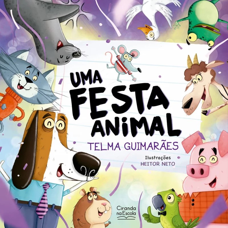 Literatura Infantil - Uma Festa Animal em Oferta na Shopee