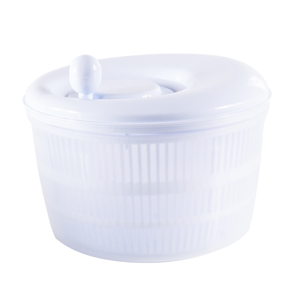 Centrífuga De Salada Seca 4,5 Litros Manual Grande Qualidade Verduras e Folhas em Oferta na Shopee