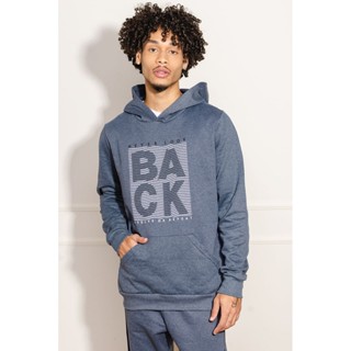 Casaco Masculino Moletom Never Look Back - Cinza