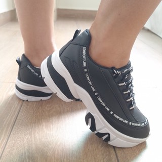 Tênis Feminino Chunky Sneaker Confort Line Estilo Qualidade e Conforto