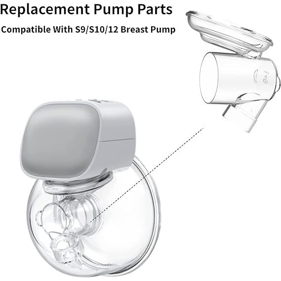 [Nova Chegada] Acessórios De Substituição Universal Da Bomba De Peito Desgaste Calibre Conversor De Flange Tampa De Chifre Concha De 3 Vias Airbag Coletor De Leite Adequado Para A Maioria Das Marcas