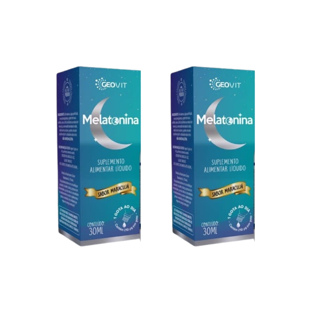 Kit 2x Sono Gotas 30ml Sabor Maracujá Geovit