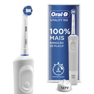 Escova Dental Elétrica Oral-B Vitality Precision Clean 127V 1 Unidade