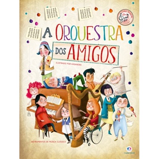 Livro Sonoro A orquestra dos amigos em Oferta na Shopee