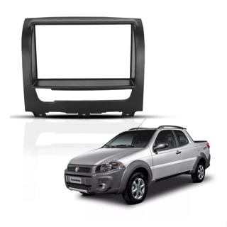 Moldura Painel 2 Din 7 pol Strada 2/3 Portas 2013 a 2020 em Oferta na Shopee