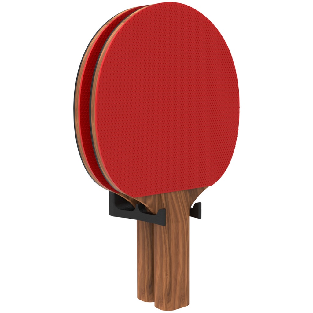 Suporte de Parede para 2 Raquetes de Ping Pong