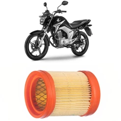Filtro Ar Honda Cg Titan 2004 A 2015 Tecfil Arm447/1