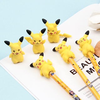 20/10/5Pcst Anime Pokemon Pikachu Eraser Cartoon Borracha Lápis Fofo Criativa Material De Escritório Escolar em Oferta na Shopee