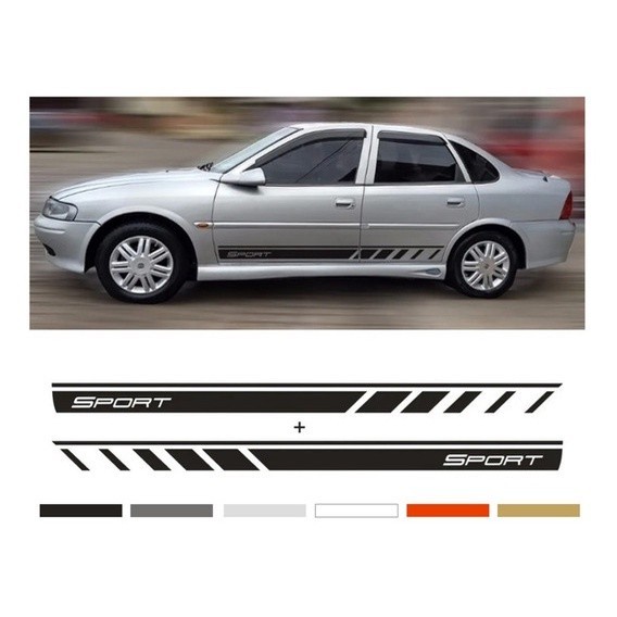 Faixa Lateral Chevrolet Vectra Faixa Auto Adesiva Colante