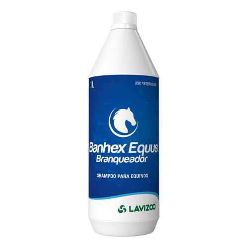 Shampoo Banhex Equus Branqueador 1l Equinos