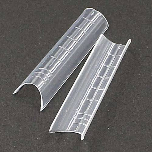 MOLDE F1 MODELO CURVATURA C UNHAS MANICURE 100 UNID REUTILIZADO PROFISSIONAL
