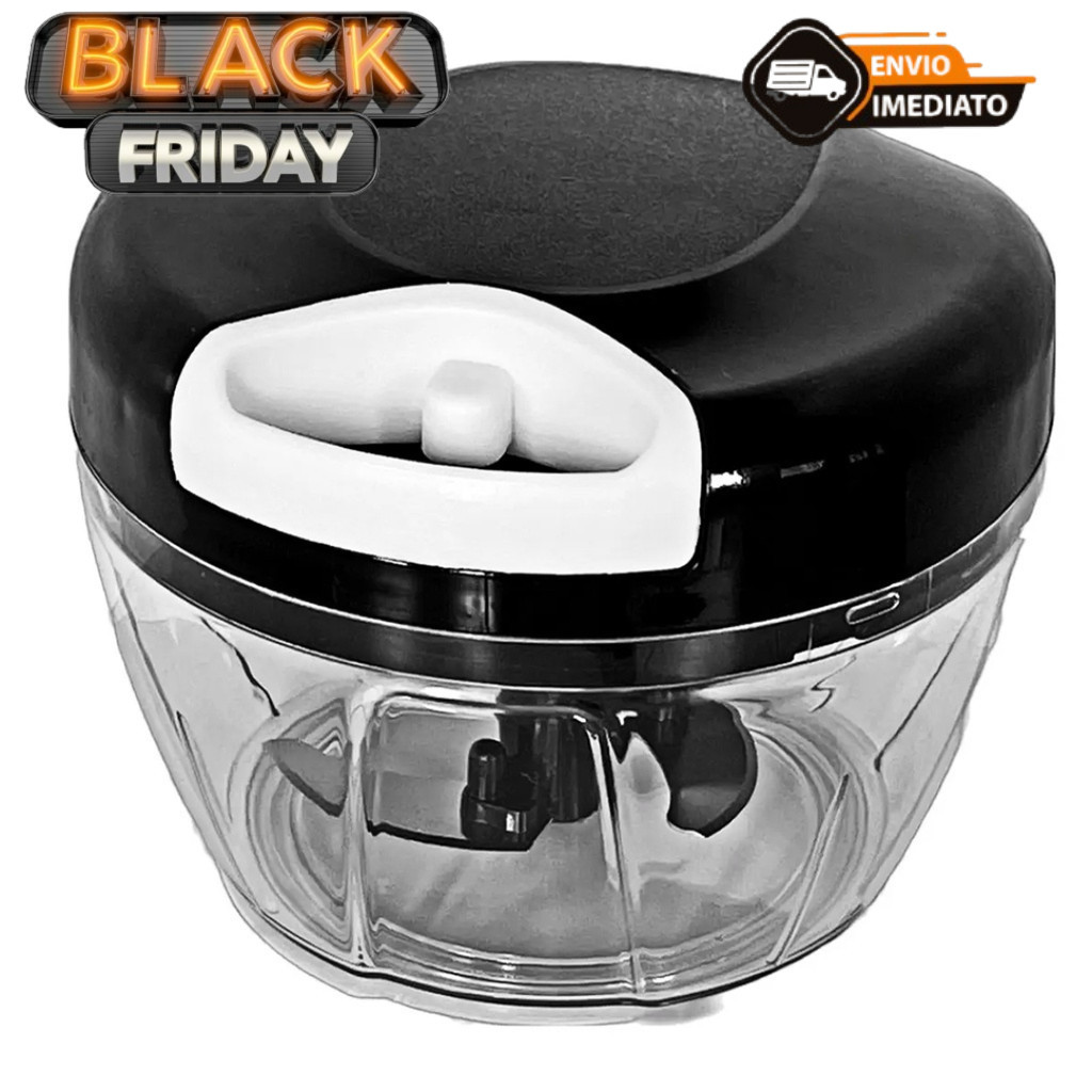 Processador de Alimentos, Triturador 3 laminas 500ml Alho, Legumes Original