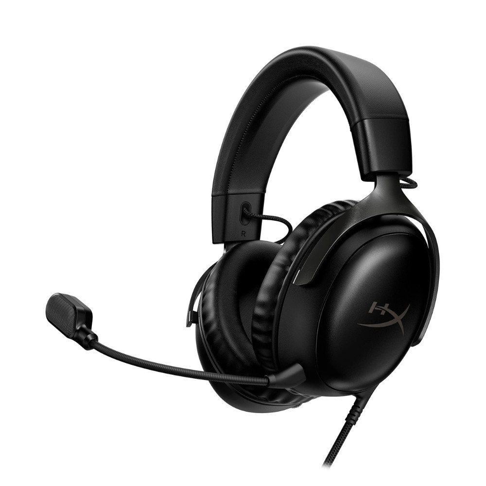 Headset Gamer HyperX Cloud III, Driver 53mm, USB, Multi Plataformas, Preto