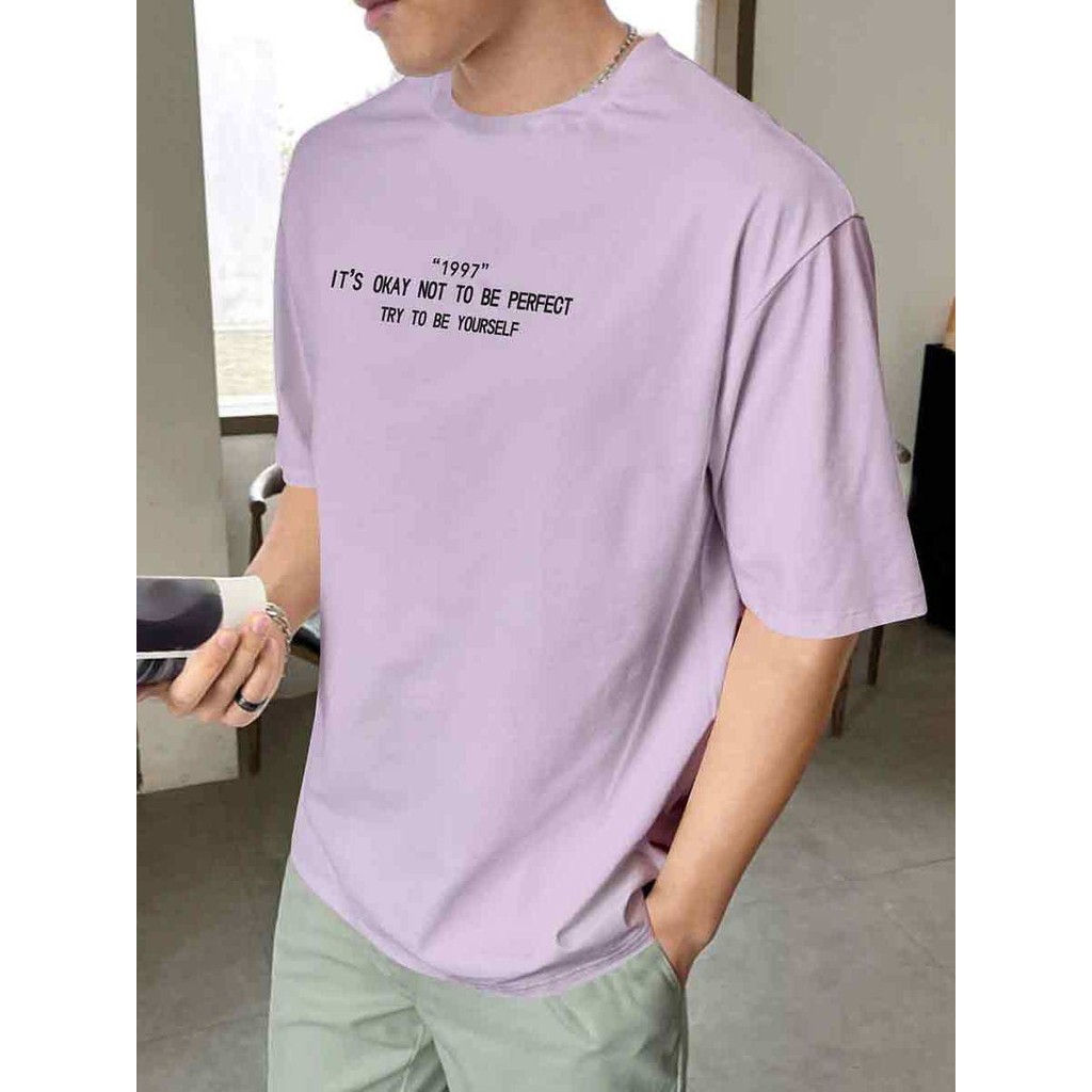 Blusa 1997 Its Okay Not To Be Perfect Camiseta Try To Be Yourself T Shirt Modern Moda Gringa
