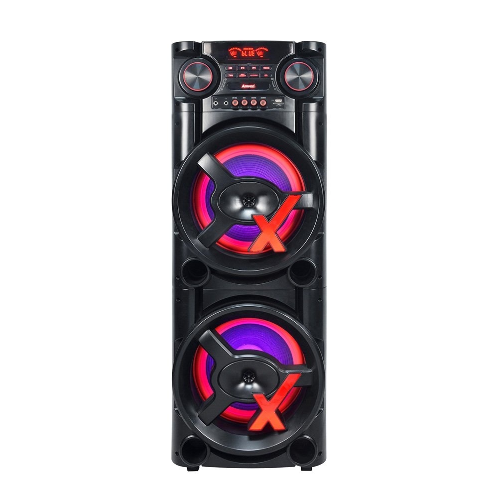 Caixa Amplificada Amvox New X ACA 1900, Bluetooth/USB/AUX/SD, 1900W, Bivolt - Audio