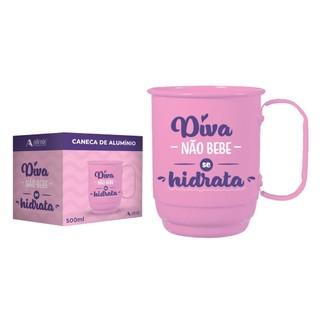 Caneca de Alumínio Cerveja Chopp Diva 500Ml em Oferta na Shopee