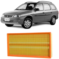 Filtro Ar Corsa Wagon 1.0 1.6 97 A 2002 Metal Leve