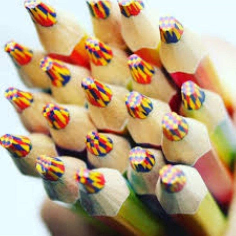 Lápis Colorido Grande Jumbo Rainbow Tris