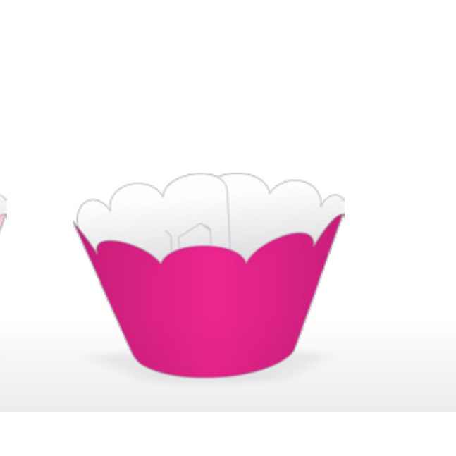 KIT Saia Para Cupcake Pink  12.10   ( Nc Toys Cupcake ) - Home & Living