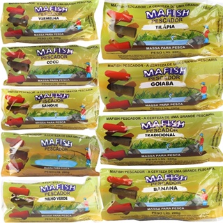 Massa Para Pesca 200g  Mafish - Piapara em Oferta na Shopee