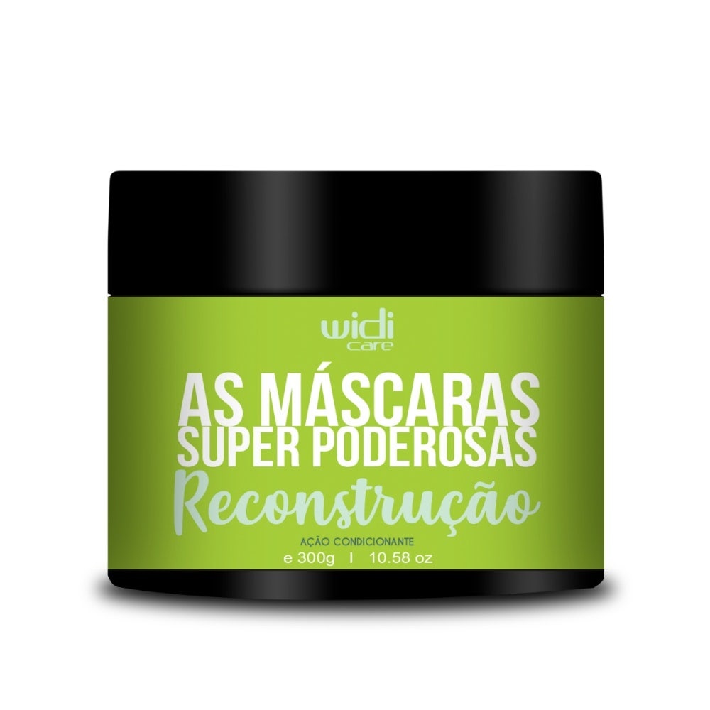 Máscara Tratamento Capilar Widi Care Super Poderosas Reconstrução 300gr em Oferta na Shopee