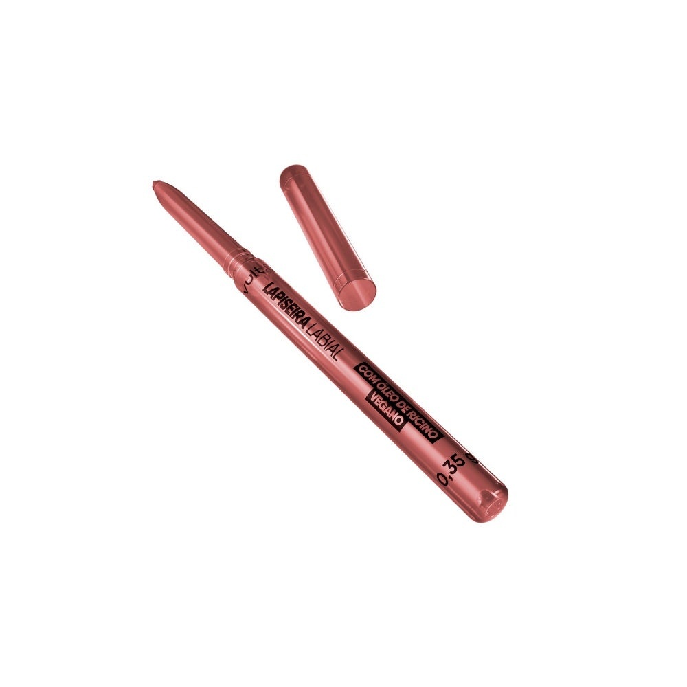 Lápis Labial Vult Castanho Claro com Óleo De Rícino 0,35g em Oferta na Shopee